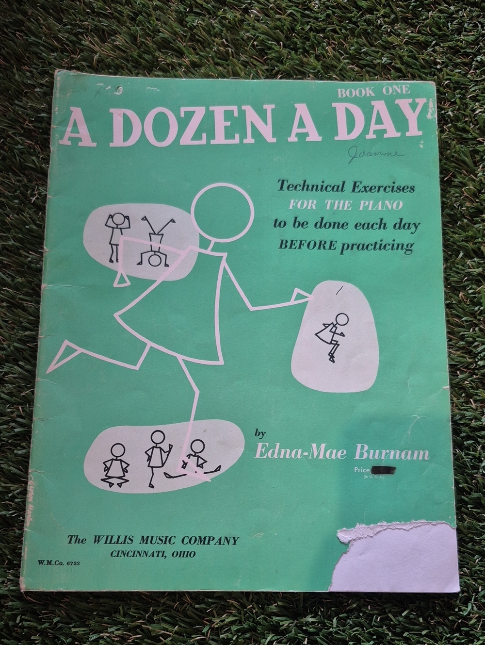 Edna-Mae Burnam A Dozen A Day Book One - Piano Exercises By Edna-Mae Burnam